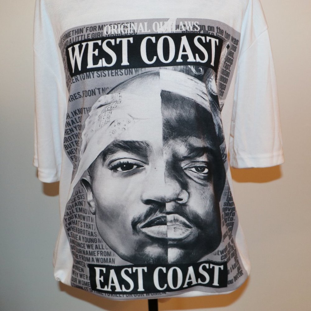 NEW Tupac Biggie T-Shirt E1 Syndicate